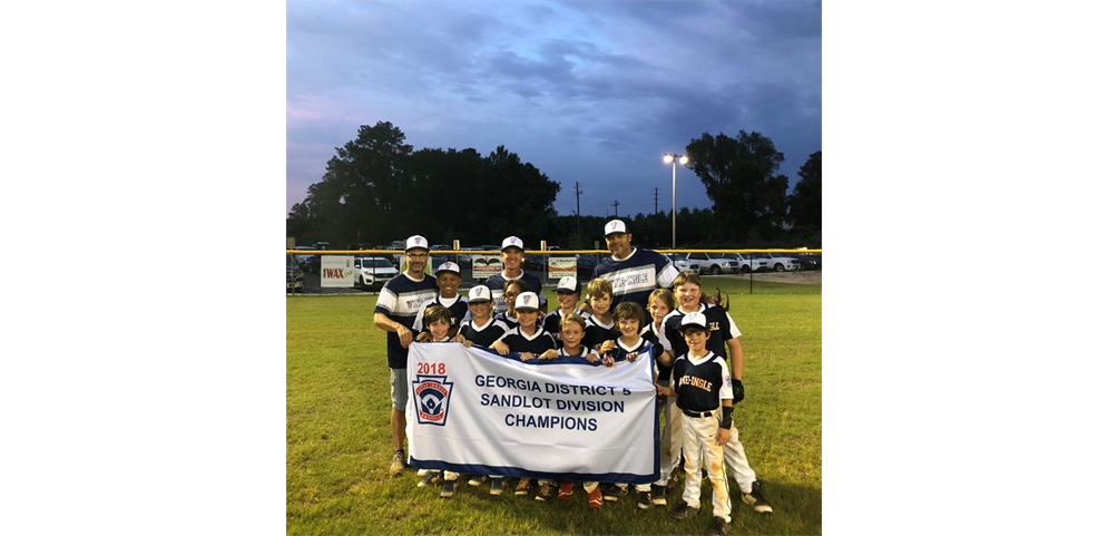 2018 District 5 Sandlot Champions